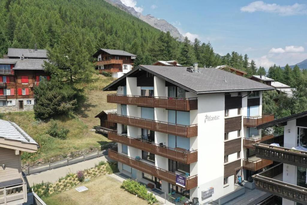 Stilvolles Und Erschwingliches Studio: Der Perfekte Rueckzugsort Fuer Kurzaufenthalte Saas Fee Kültér fotó